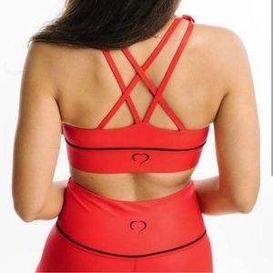 NWOT🌹Beautiful Zyia ACTIVE RED HEART Sports  Bra 💝